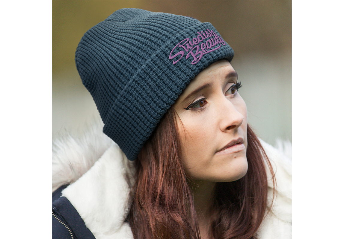 Galway Waffle Beanie Features
